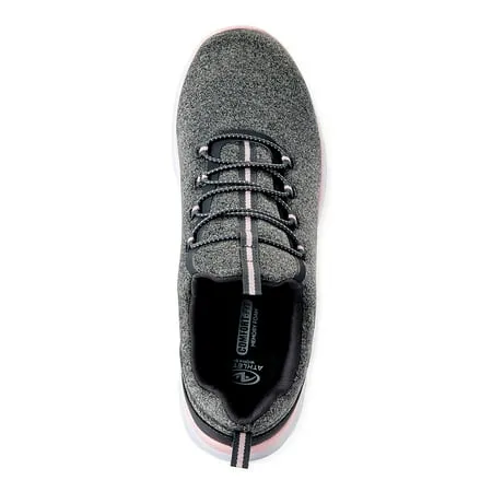 Athletic Works Women's Bungee Slip-On SneakersGray,
