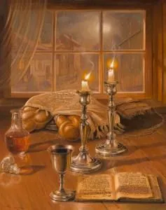 Shabbat Shalom Original Still Artwork