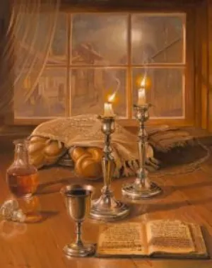 Shabbat Shalom Original Still Artwork