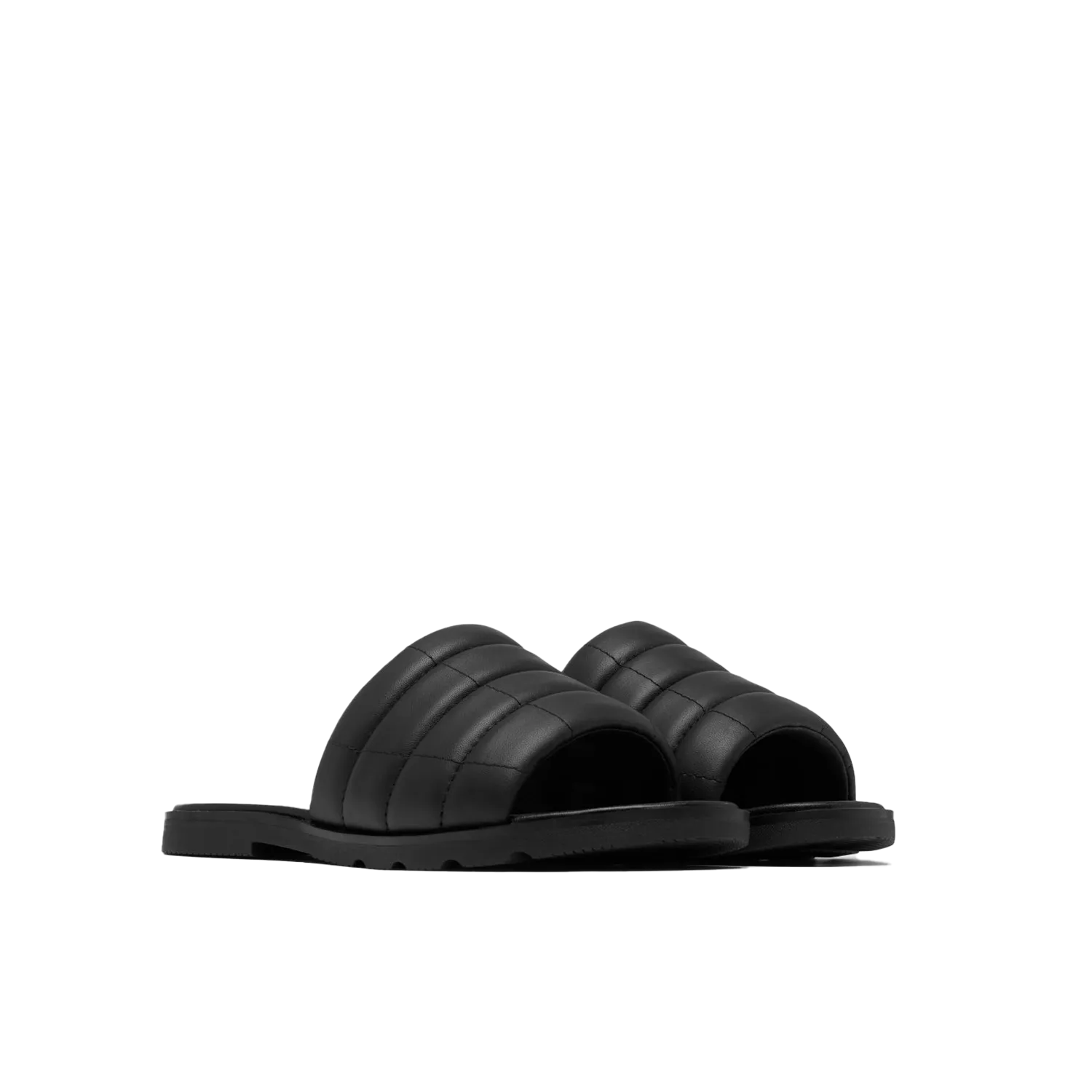 Sorel Women's Ella™ III Slide Flat Sandal - Black