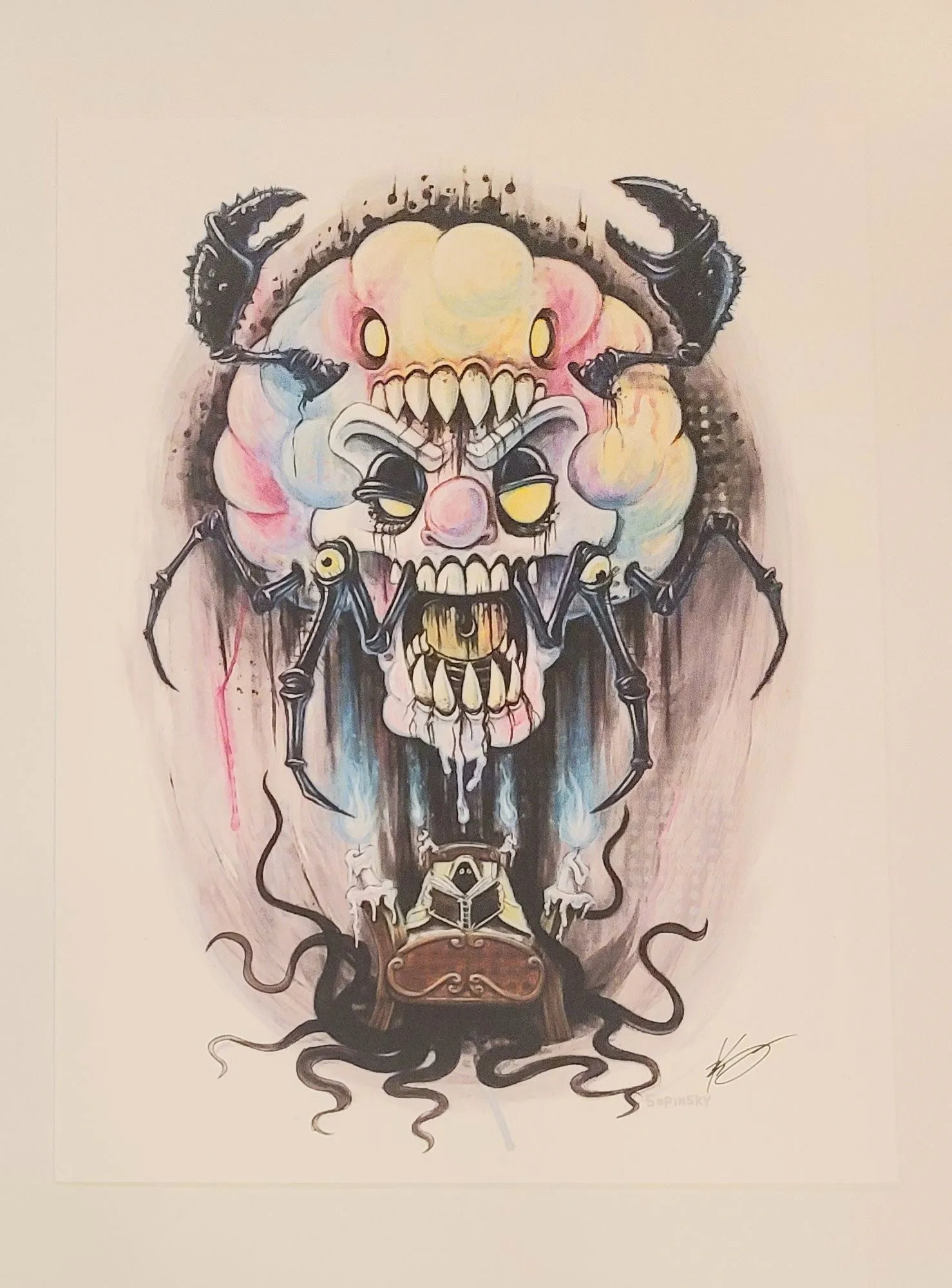 The Light Keeps It Away Giclee Print by Brandon Sopinsky
