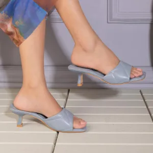 The Sicilly Blue Women's Dress Heel Sandals Tresmode